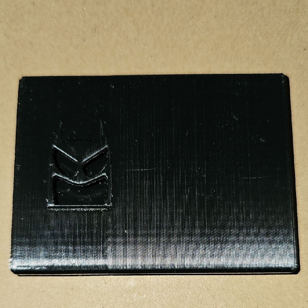 Black Card Holder with Logo